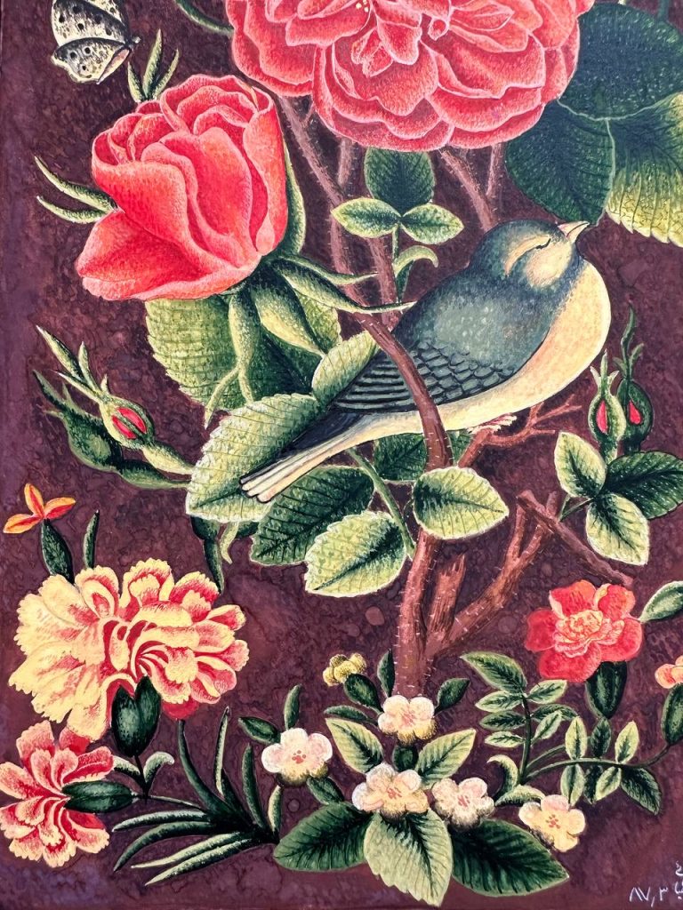 details of skylark painting