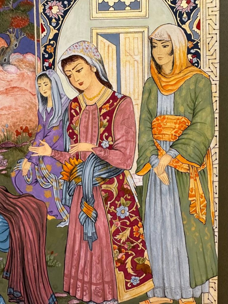 Details of present painting