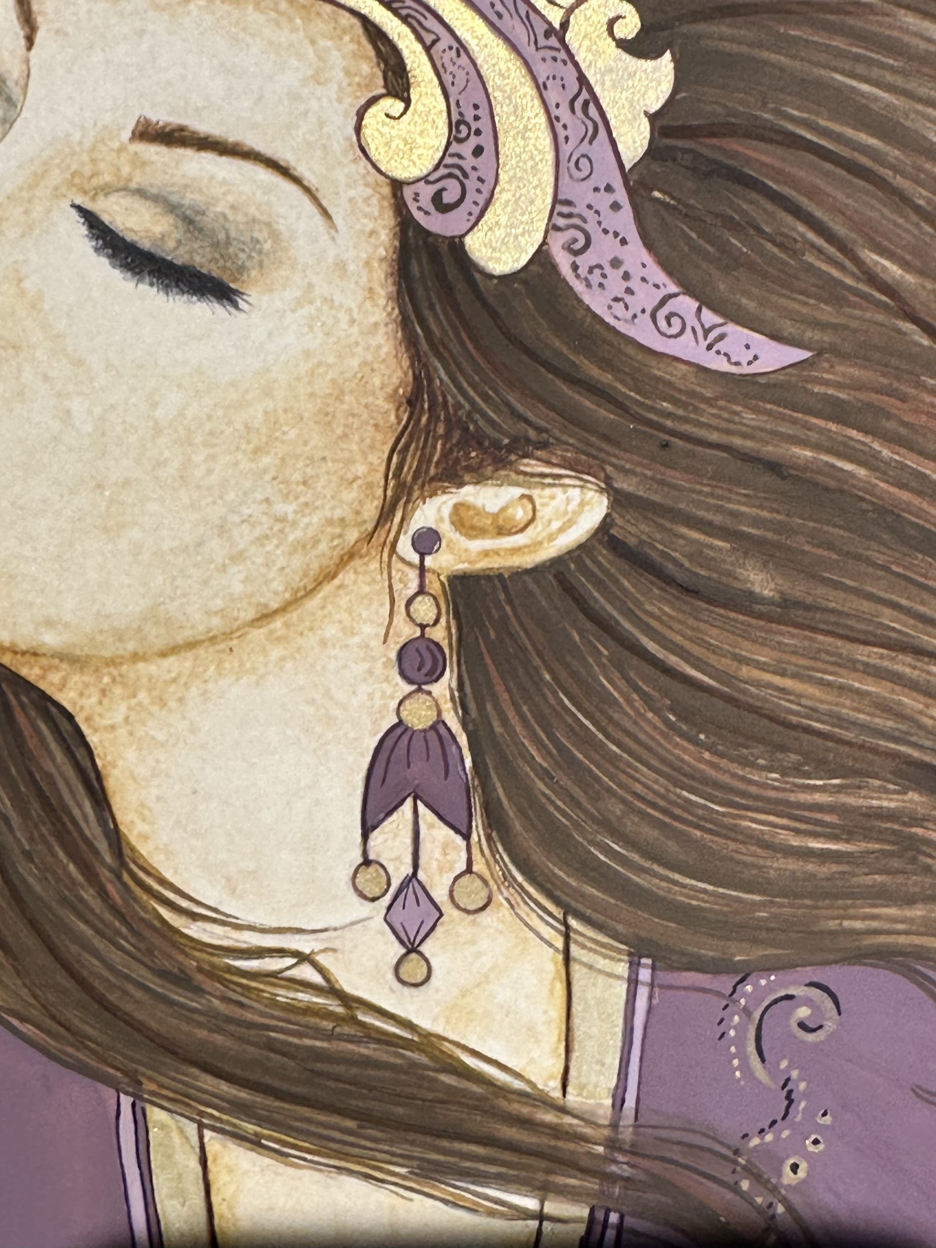 details of Eden painting