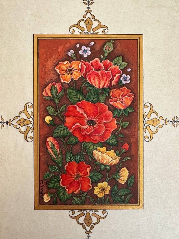 flower painting named Ala